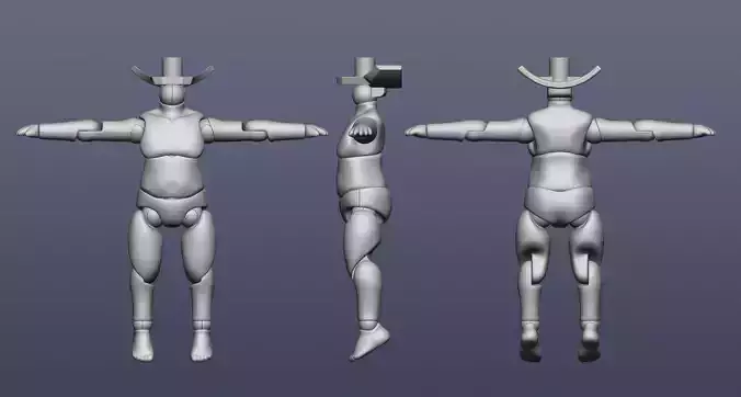 Nendoroid Doll body 3D print model