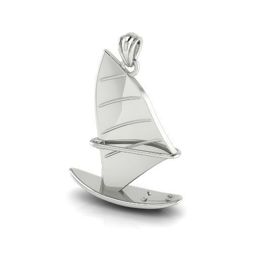 Pendant sail Model 3956 3D print model_1