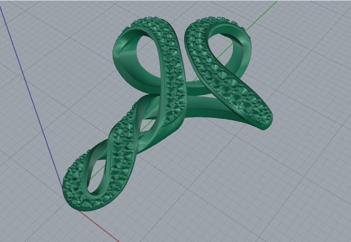 Pendant cross Model 3950 3D print model_2