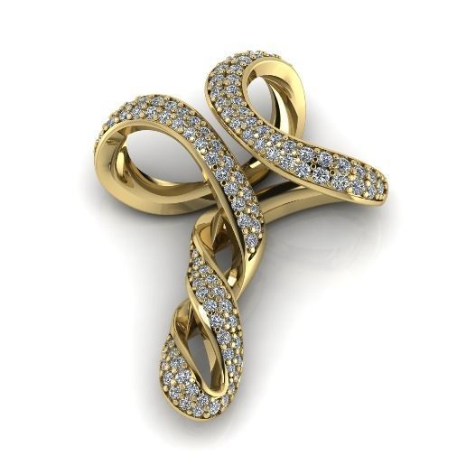 Pendant cross Model 3950 3D print model_1