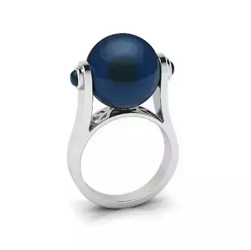 Pearl stone ring Model 3949