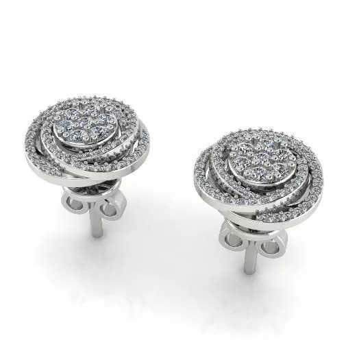 Earrings Puset Model 3933 3D print model