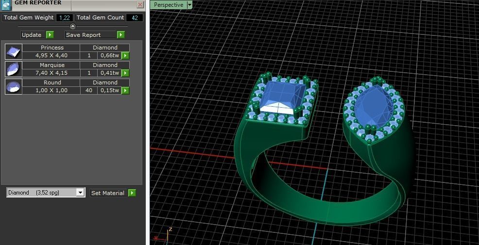 Ring Model 3932 3D print model_6
