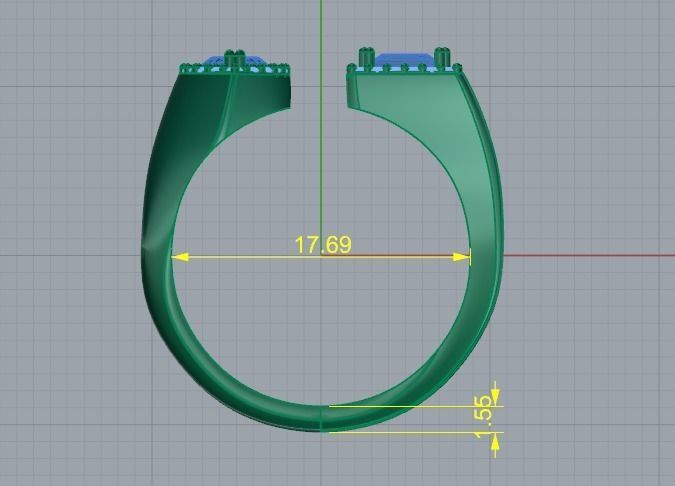 Ring Model 3932 3D print model_5