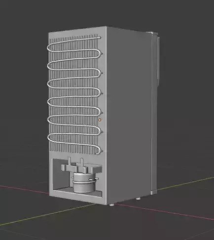Refrigerator 3d Model