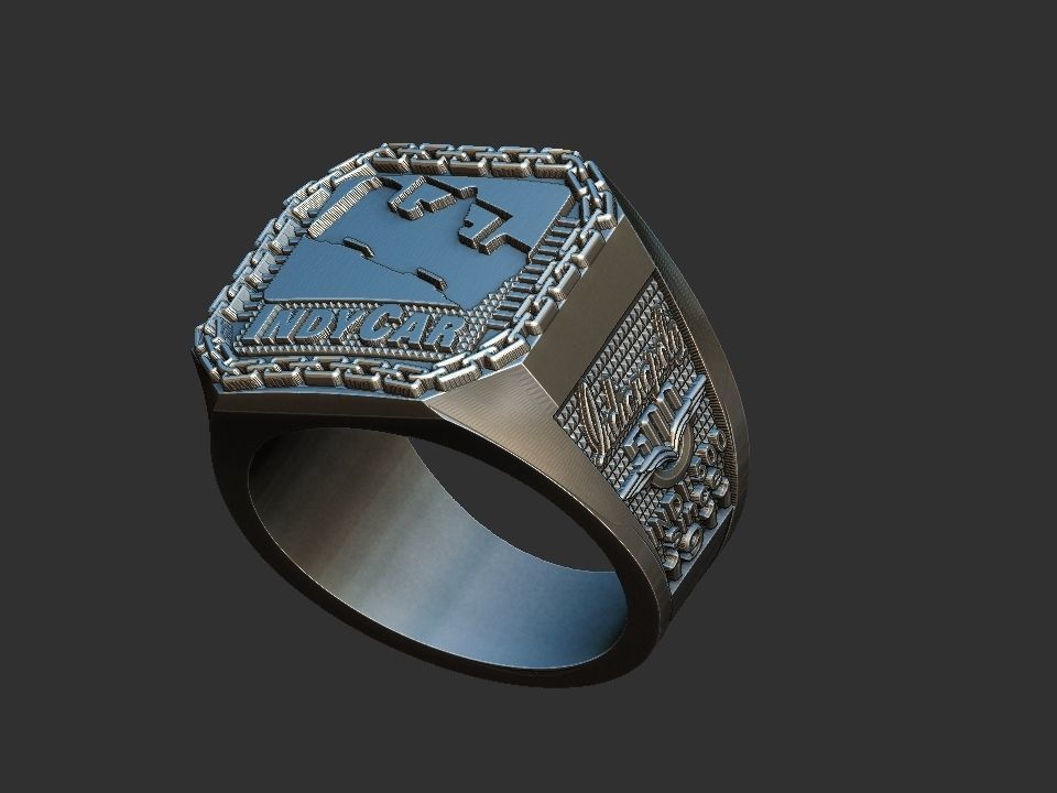 Indy 500 Ring Indianapolis Race 3D print model_7