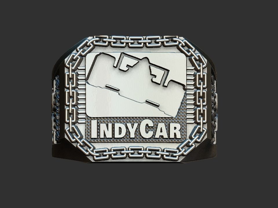 Indy 500 Ring Indianapolis Race 3D print model_4