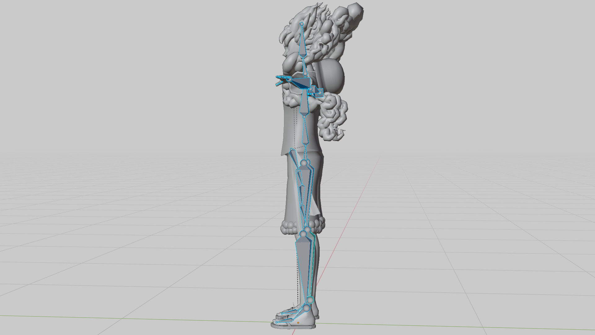 Luffy Gear 5 Low-poly 3D model_19