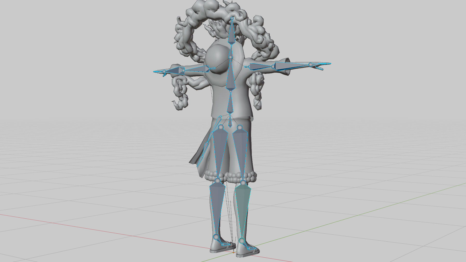 Luffy Gear 5 Low-poly 3D model_13