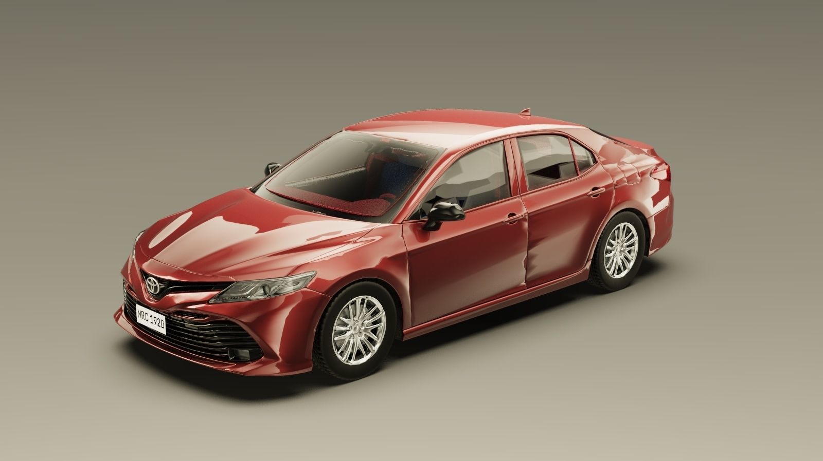 Toyota Camry 2020 3D model_6