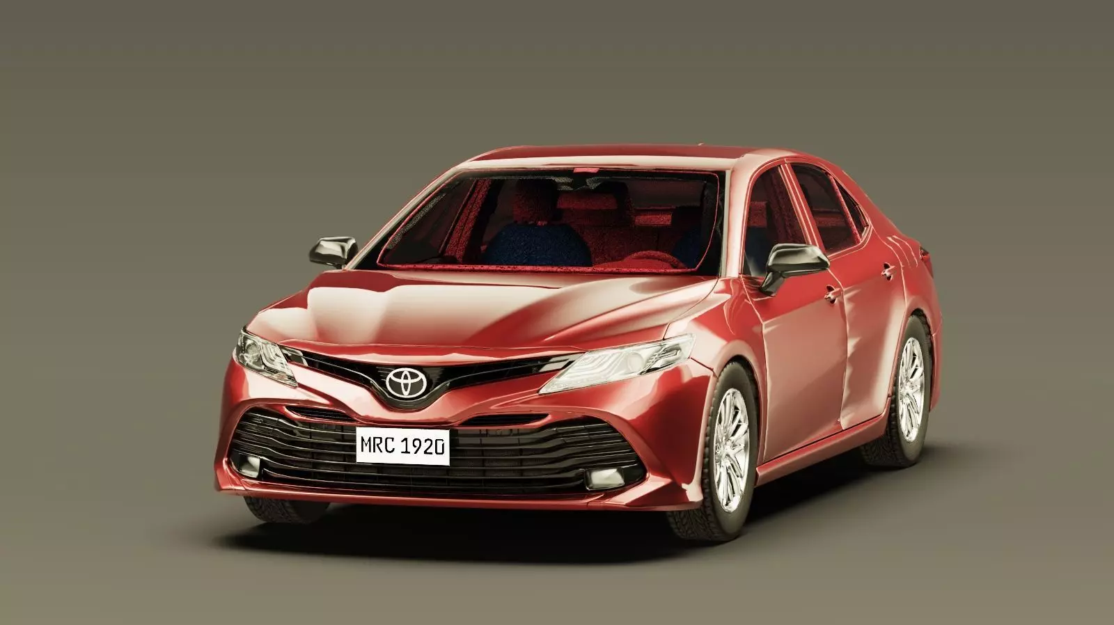 Toyota Camry 2020 3D model_0