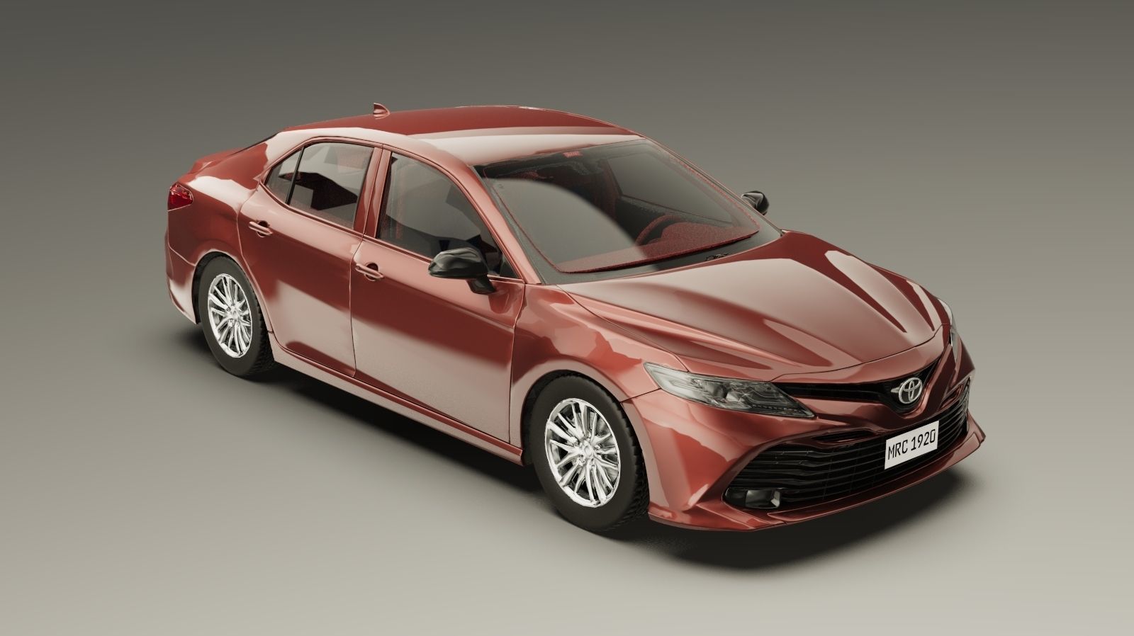 Toyota Camry 2020 3D model_7