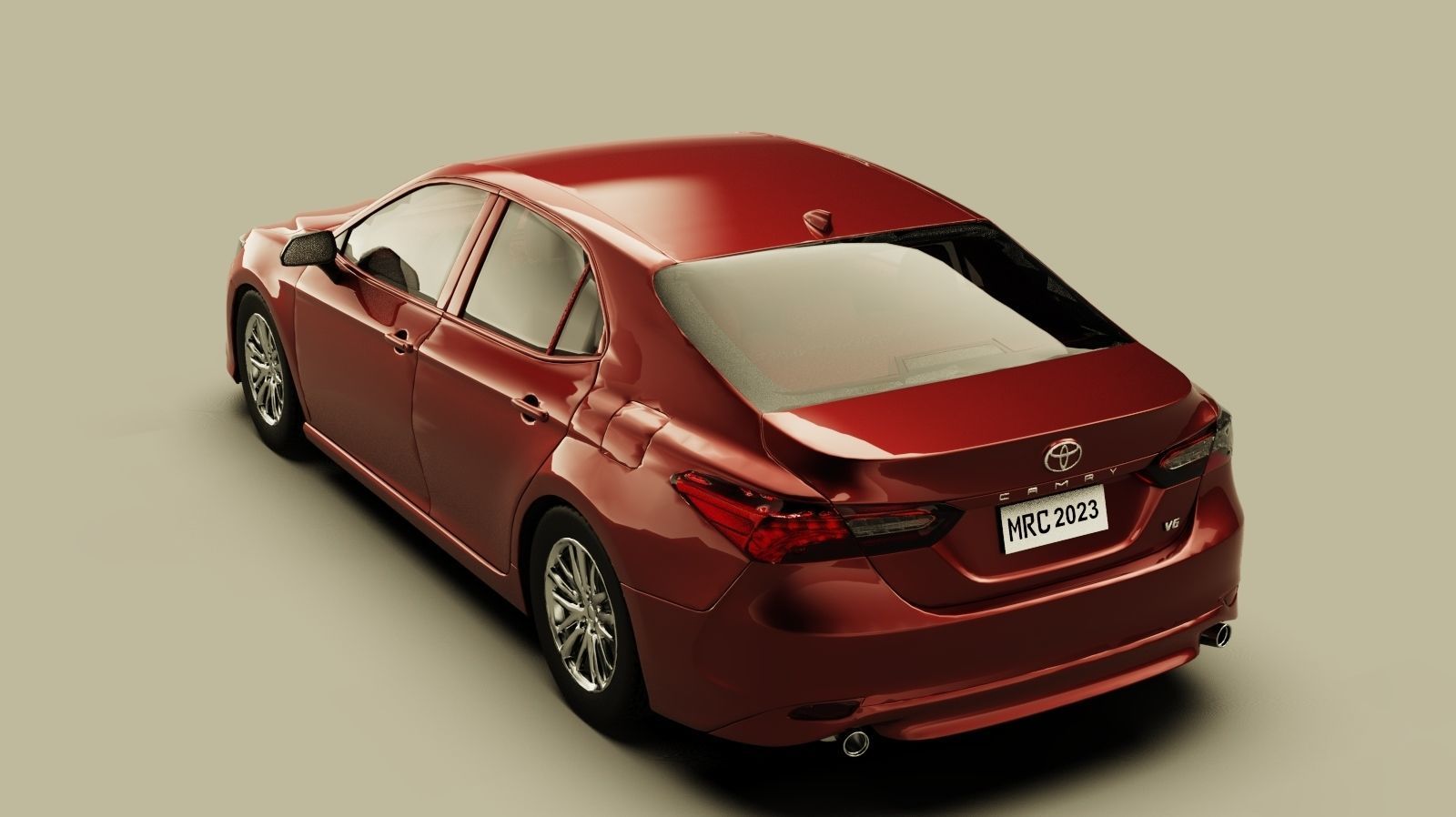 Toyota Camry 2020 3D model_4