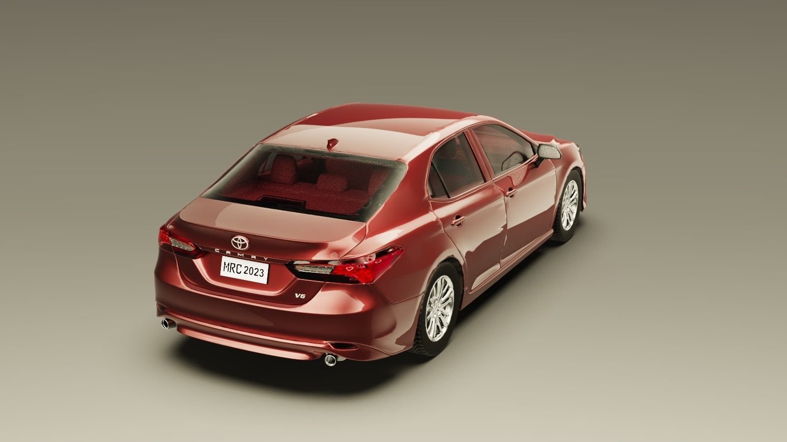 Toyota Camry 2020 3D model_3