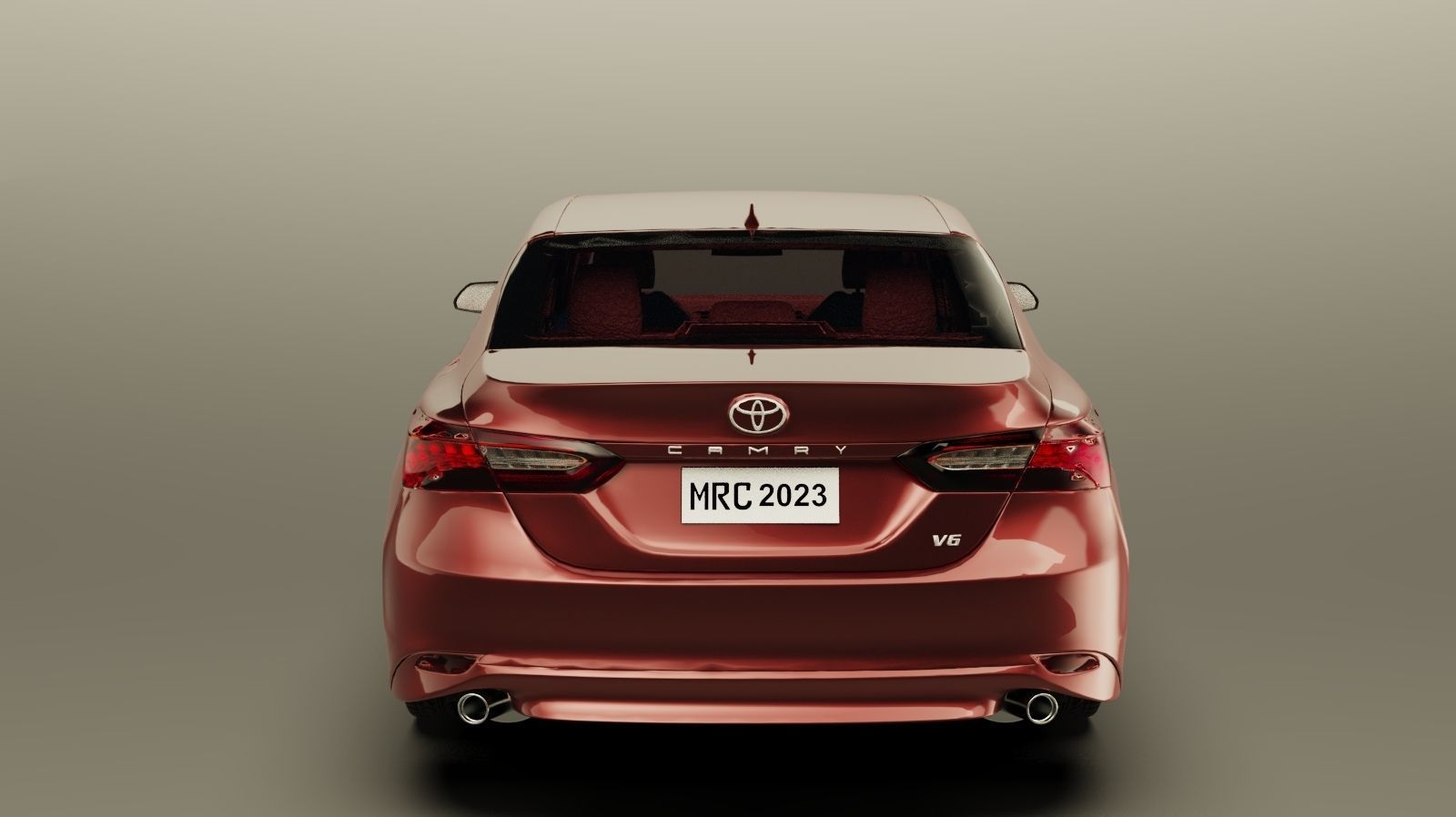 Toyota Camry 2020 3D model_5