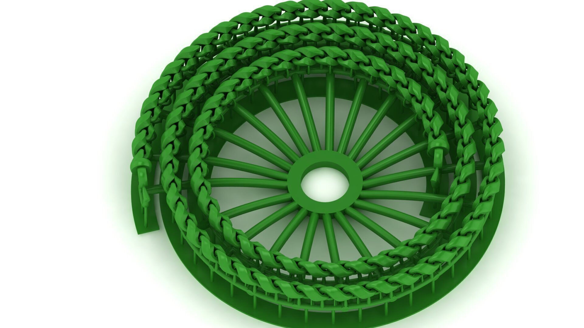 Premium 3D Chain Model  BEST FOR ALL JEWELRY METALS  3D print model_1