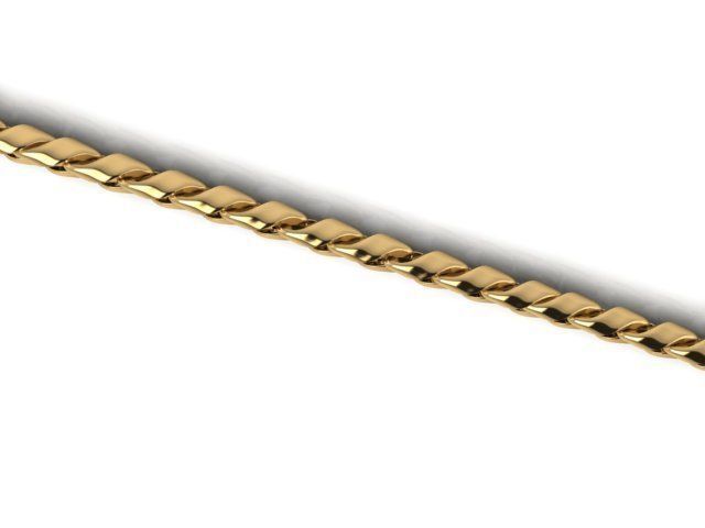 Premium 3D Chain Model  BEST FOR ALL JEWELRY METALS  3D print model_3