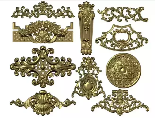 3d neoclassical pattern file