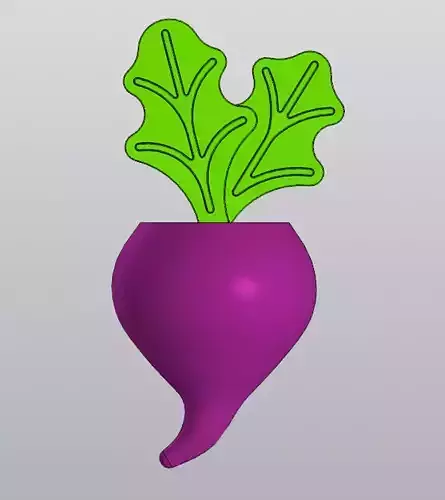 Radish Vase