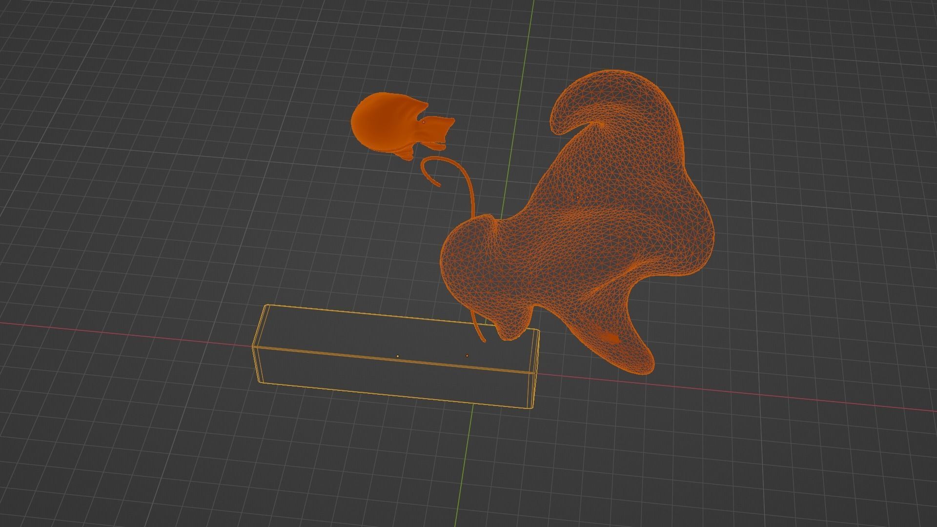 Ethereal Aquatica The Golden Wave Marble Fish Ensemble 3D model_84