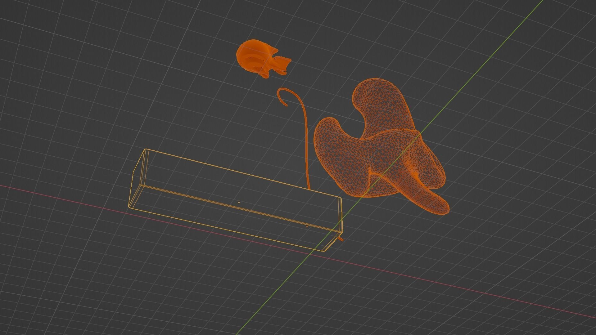 Ethereal Aquatica The Golden Wave Marble Fish Ensemble 3D model_78