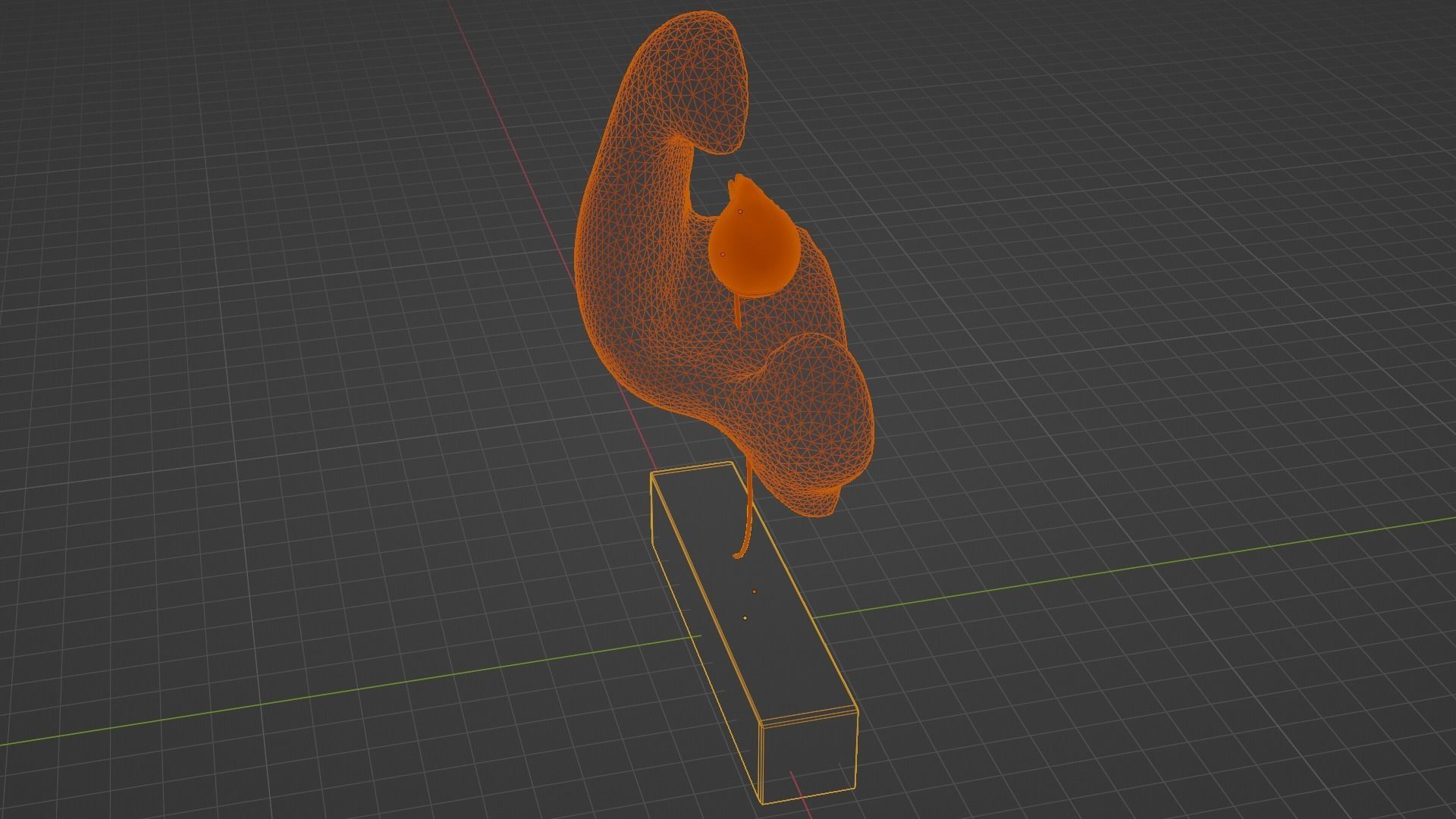 Ethereal Aquatica The Golden Wave Marble Fish Ensemble 3D model_92