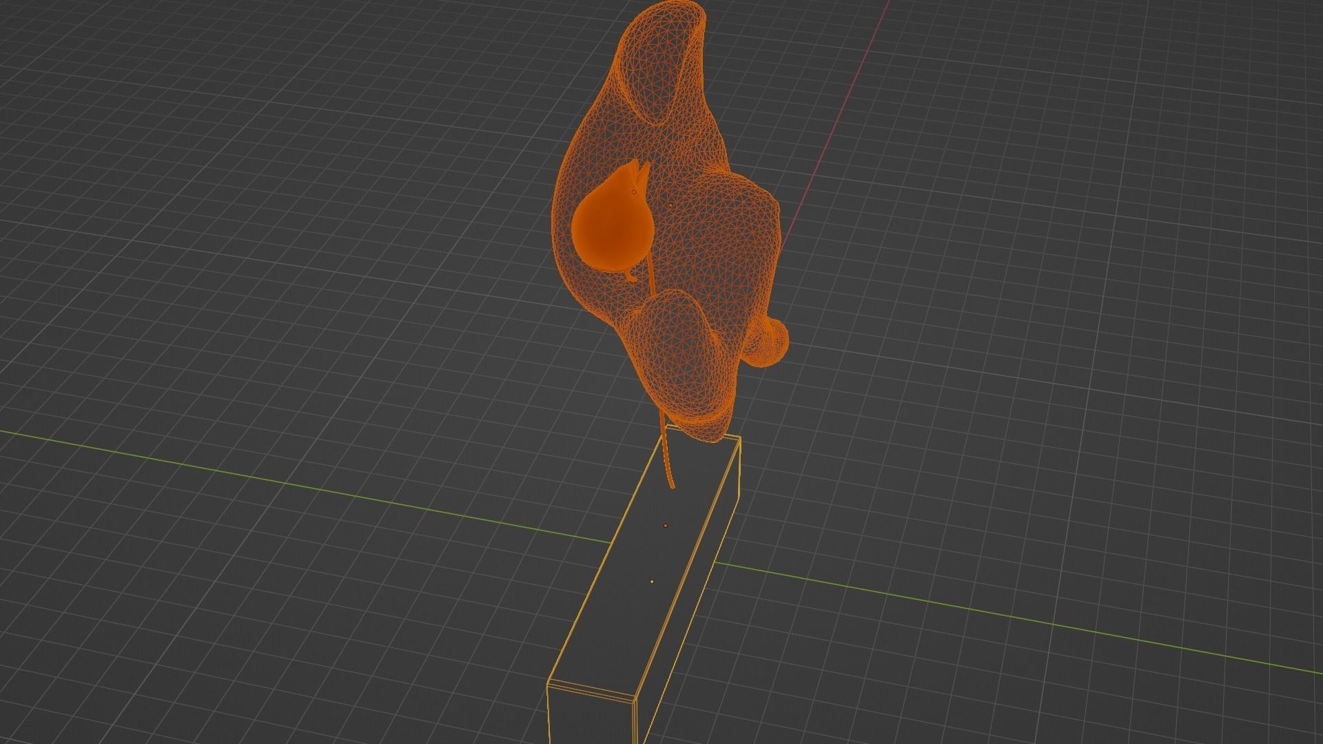 Ethereal Aquatica The Golden Wave Marble Fish Ensemble 3D model_85