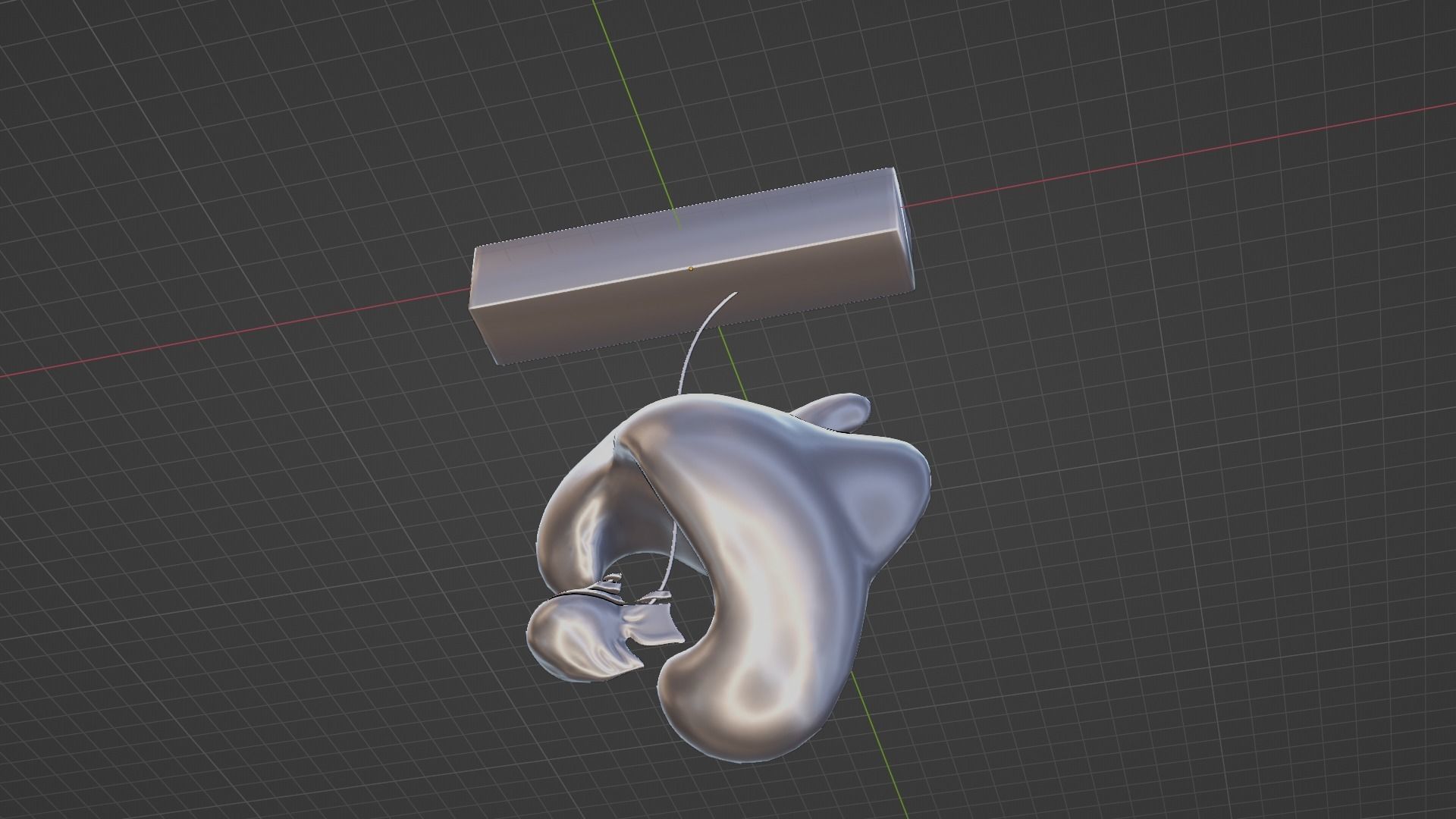 Ethereal Aquatica The Golden Wave Marble Fish Ensemble 3D model_68