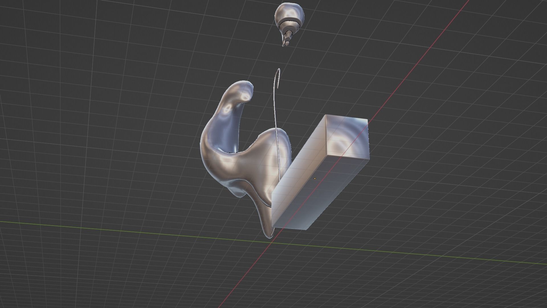 Ethereal Aquatica The Golden Wave Marble Fish Ensemble 3D model_48