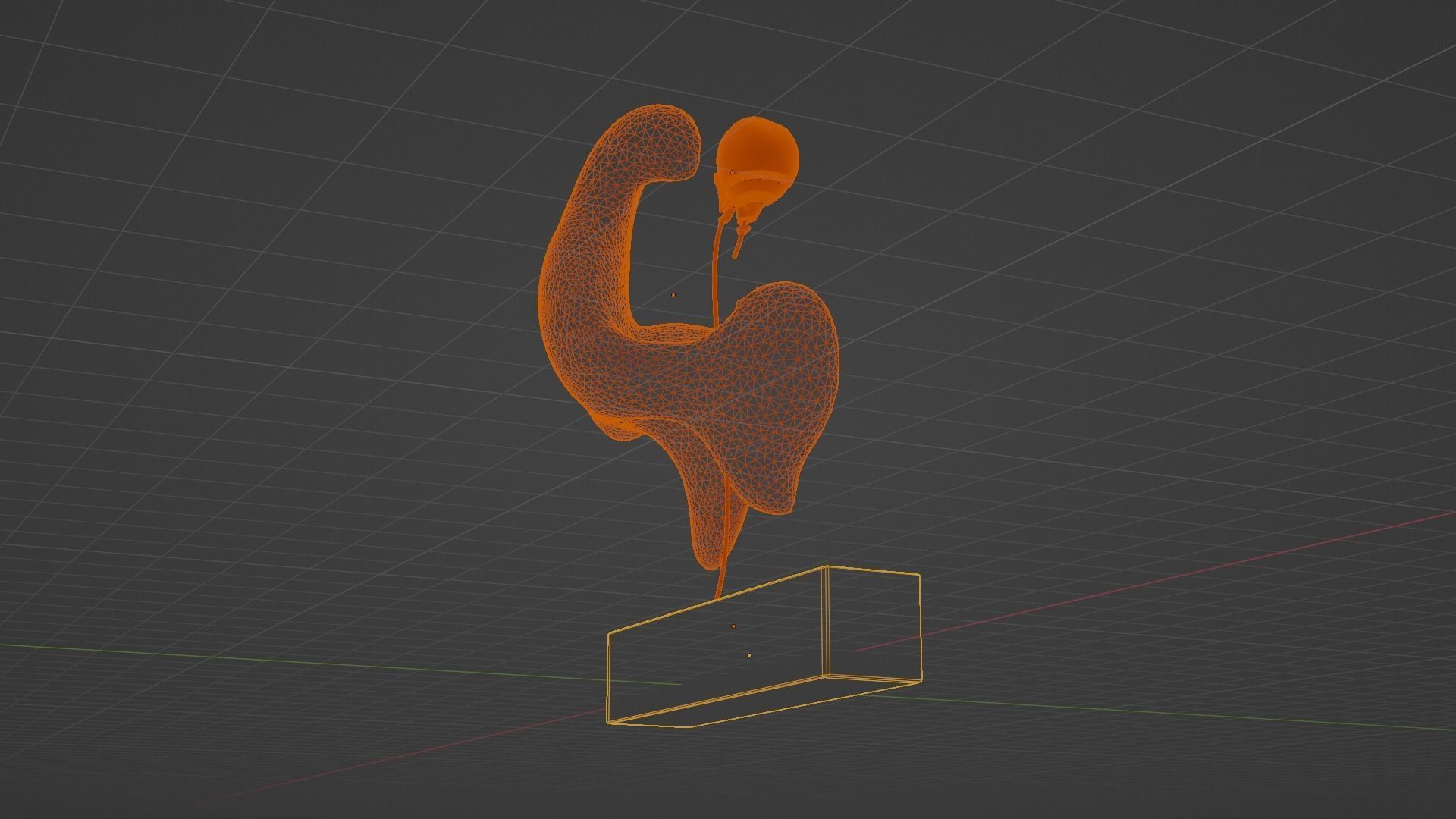 Ethereal Aquatica The Golden Wave Marble Fish Ensemble 3D model_87