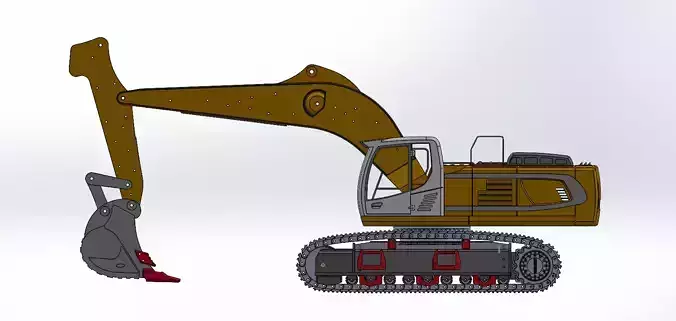 1 14 liebherr 960sme 3D print model