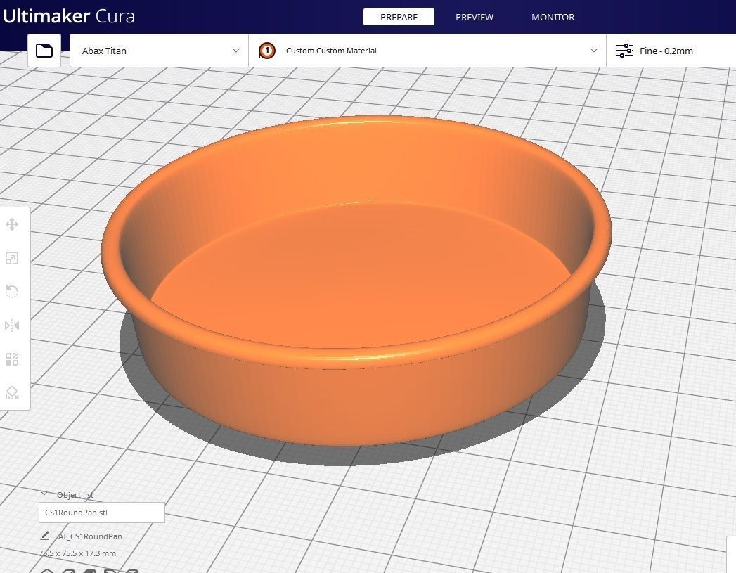 Cookware Set 01 - Round Pan Low-poly 3D model_5