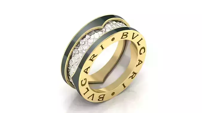 BVLGARI RING 08 3D print model