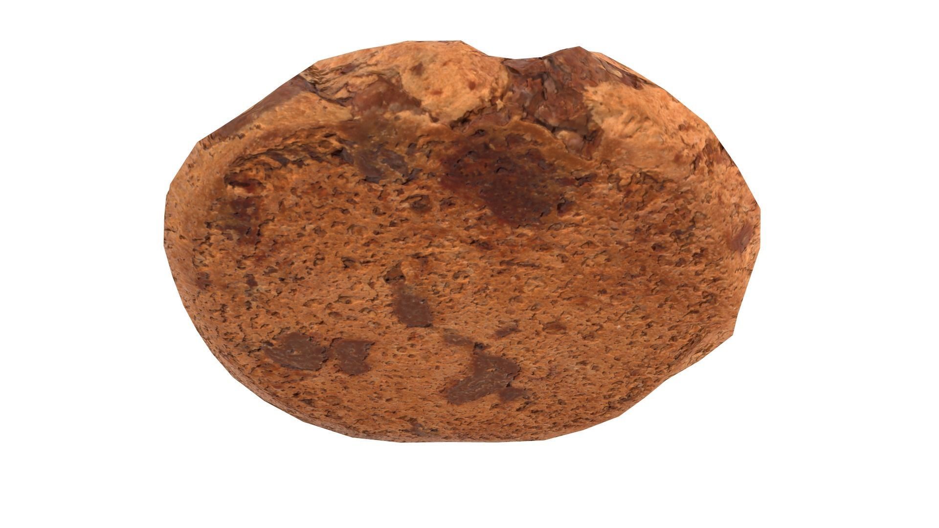 Chocolate Chip Cookie Lowpoly with game ready 3d Model Low-poly 3D model_11