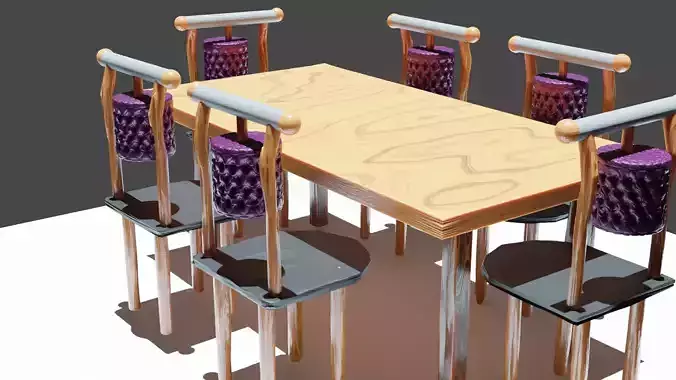 Table and chair