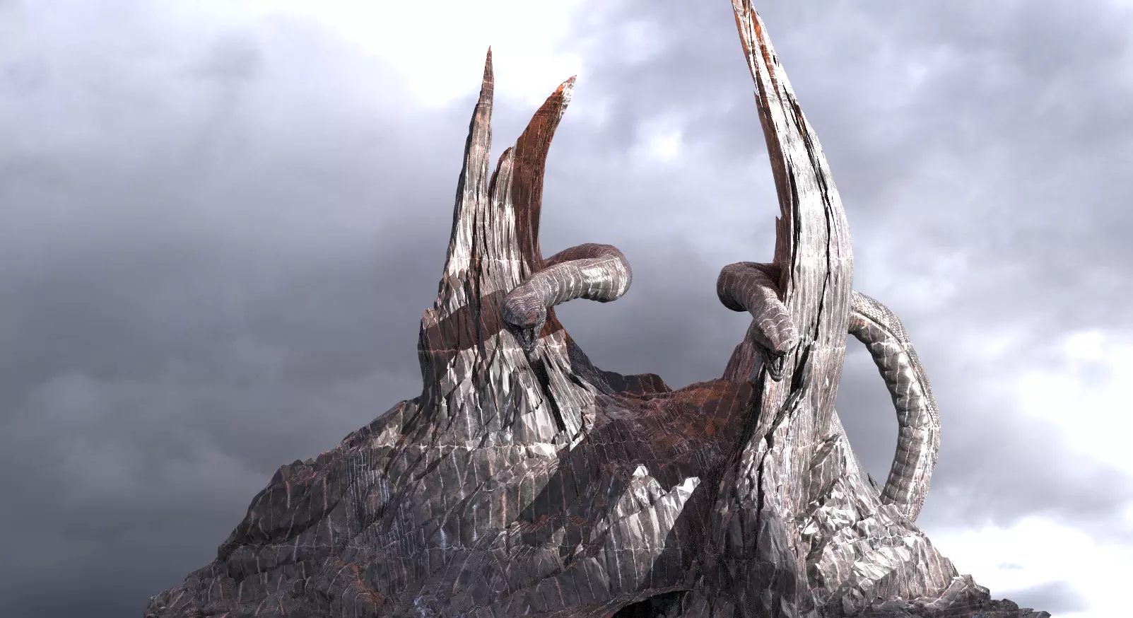 Hades Drake Mountain 3 3D model_0