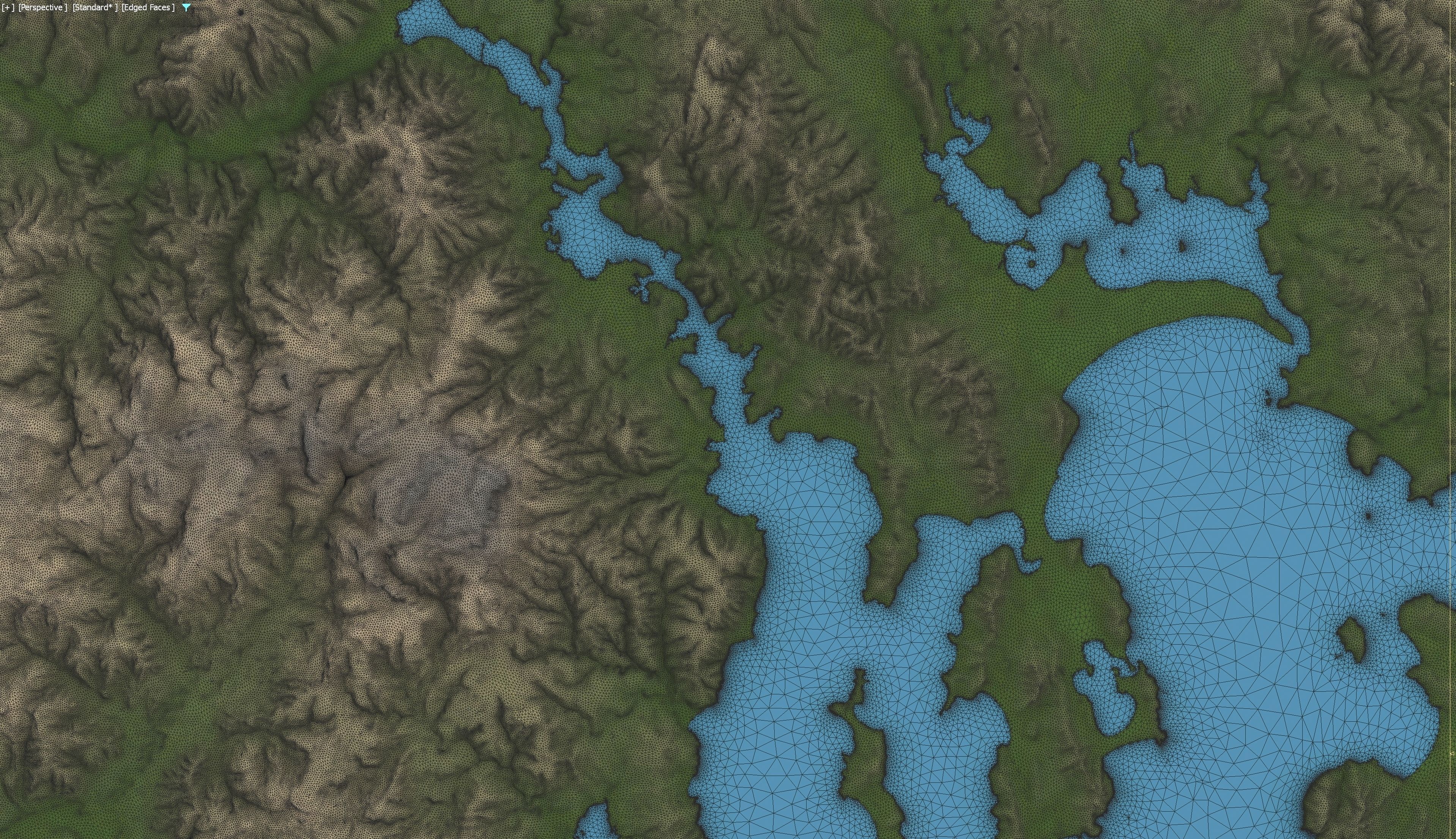 Hobart -3D Terrain Model Low-poly 3D model_19