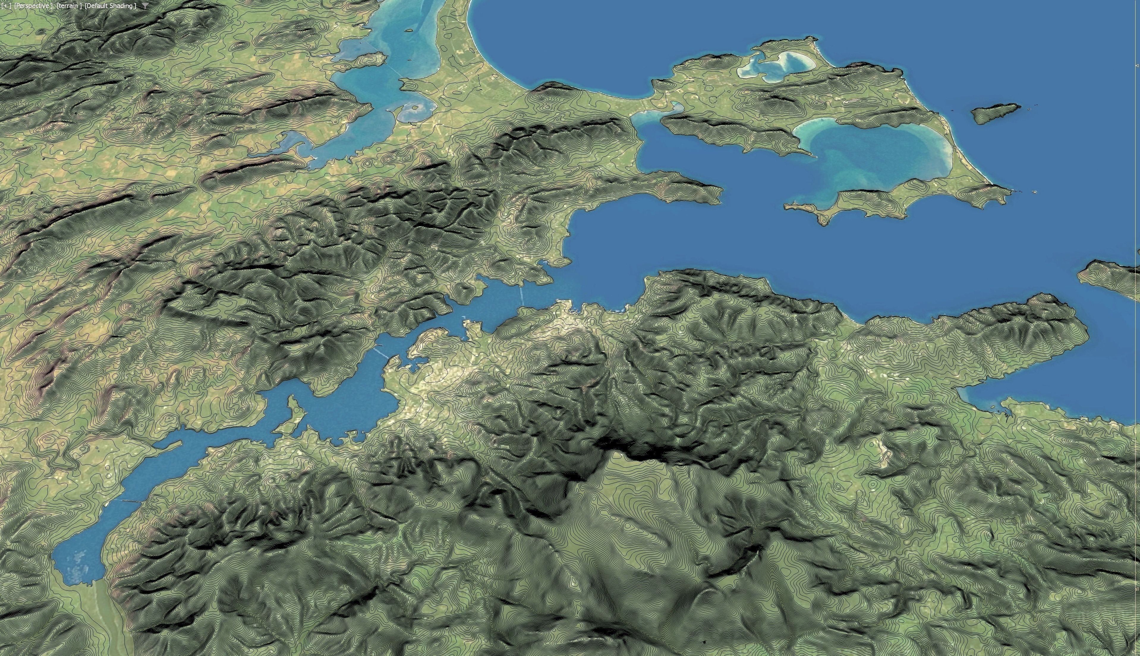 Hobart -3D Terrain Model Low-poly 3D model_8