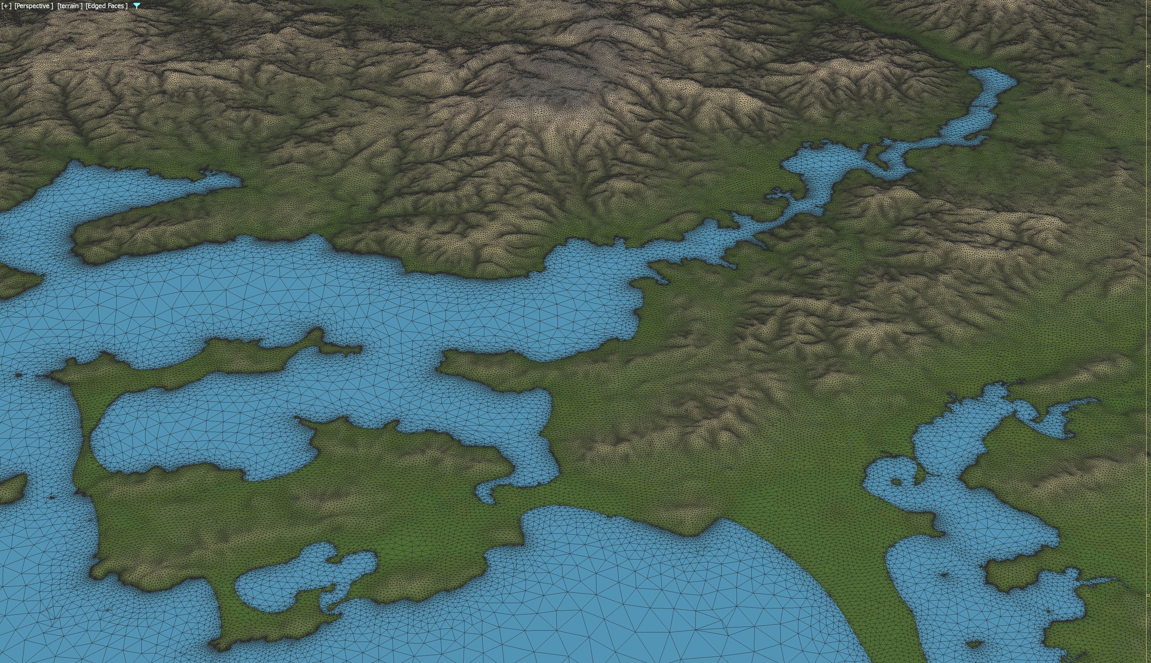 Hobart -3D Terrain Model Low-poly 3D model_11