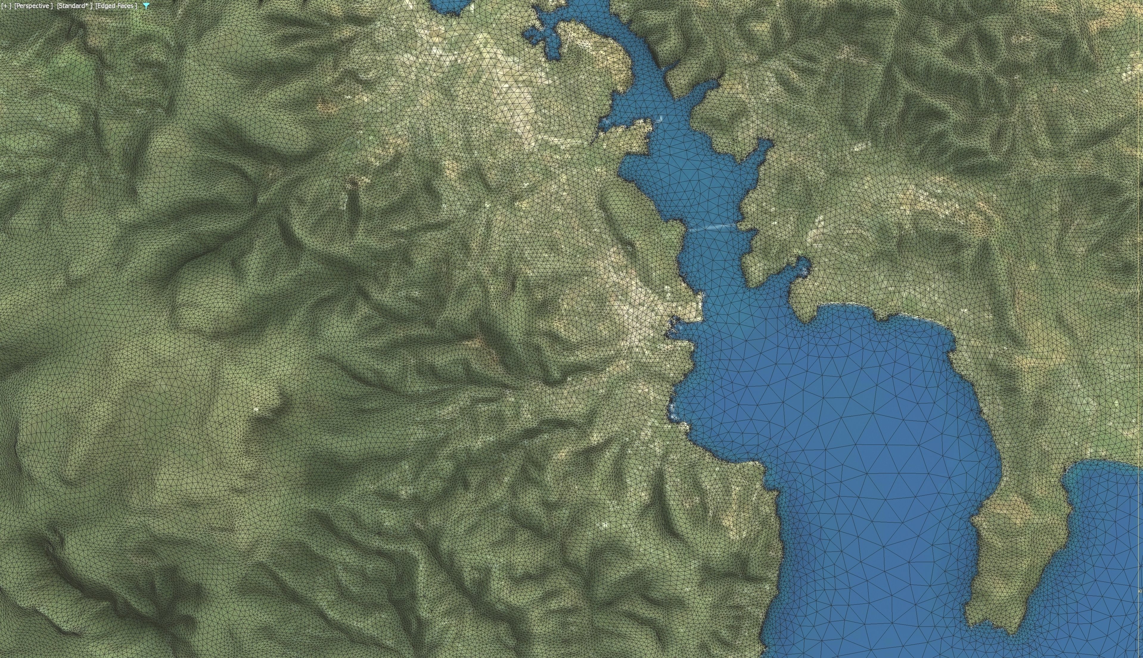 Hobart -3D Terrain Model Low-poly 3D model_15