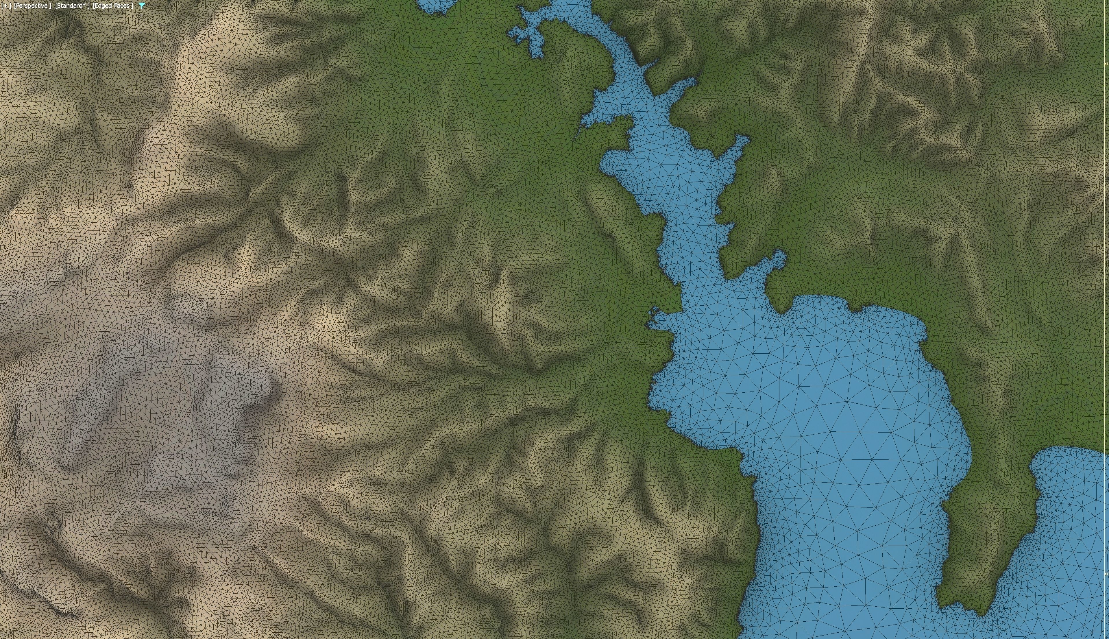 Hobart -3D Terrain Model Low-poly 3D model_14