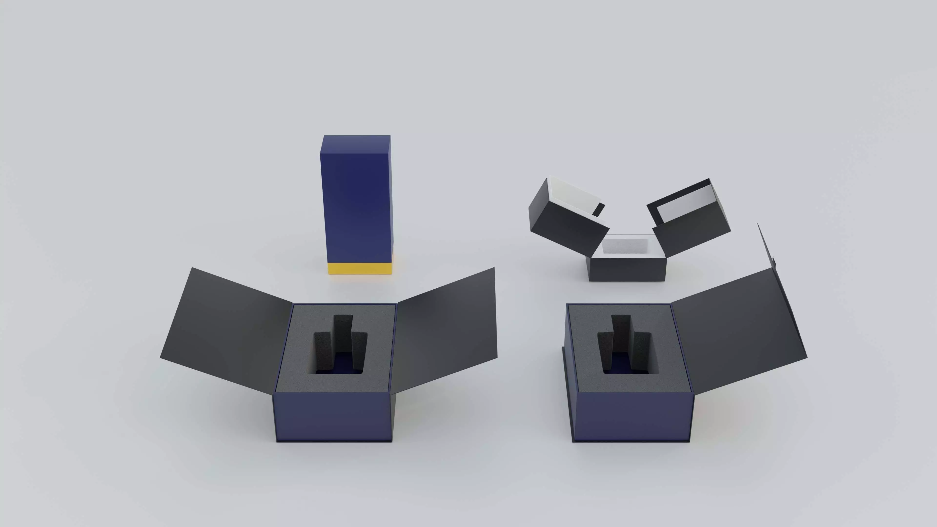 perfume packaging boxs 3D model_0