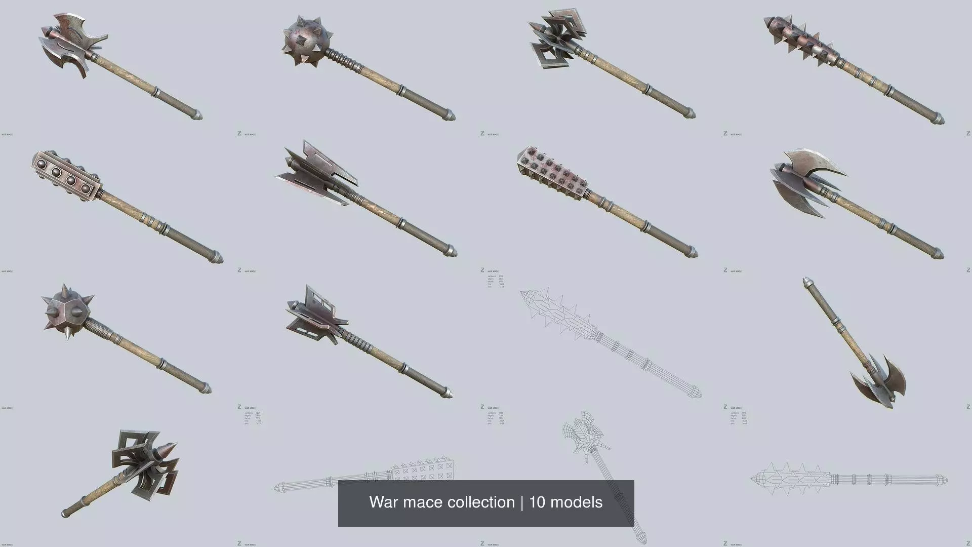 War mace collection _1