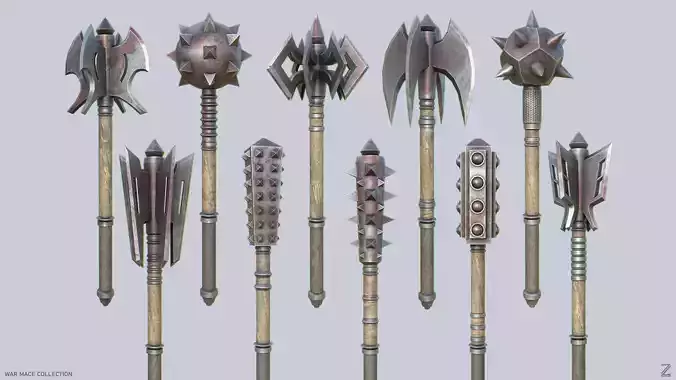 War mace collection 
