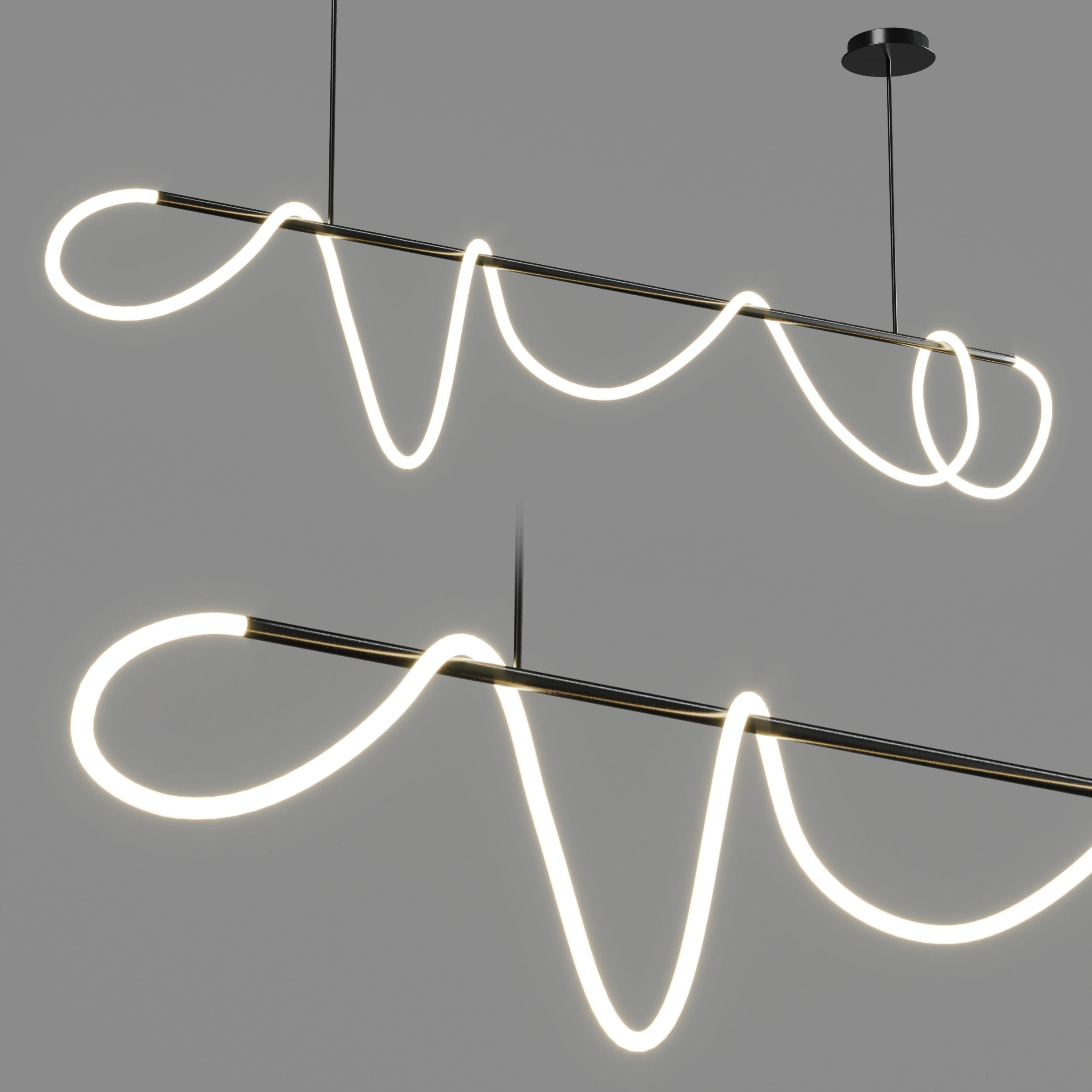 GLORIFY Aliexpress Pendant lights collection 202 Low-poly 3D model_3