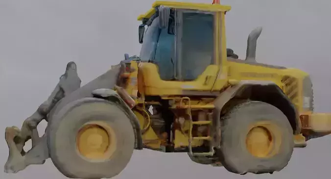 Excavator Digger - Construction Site Asset