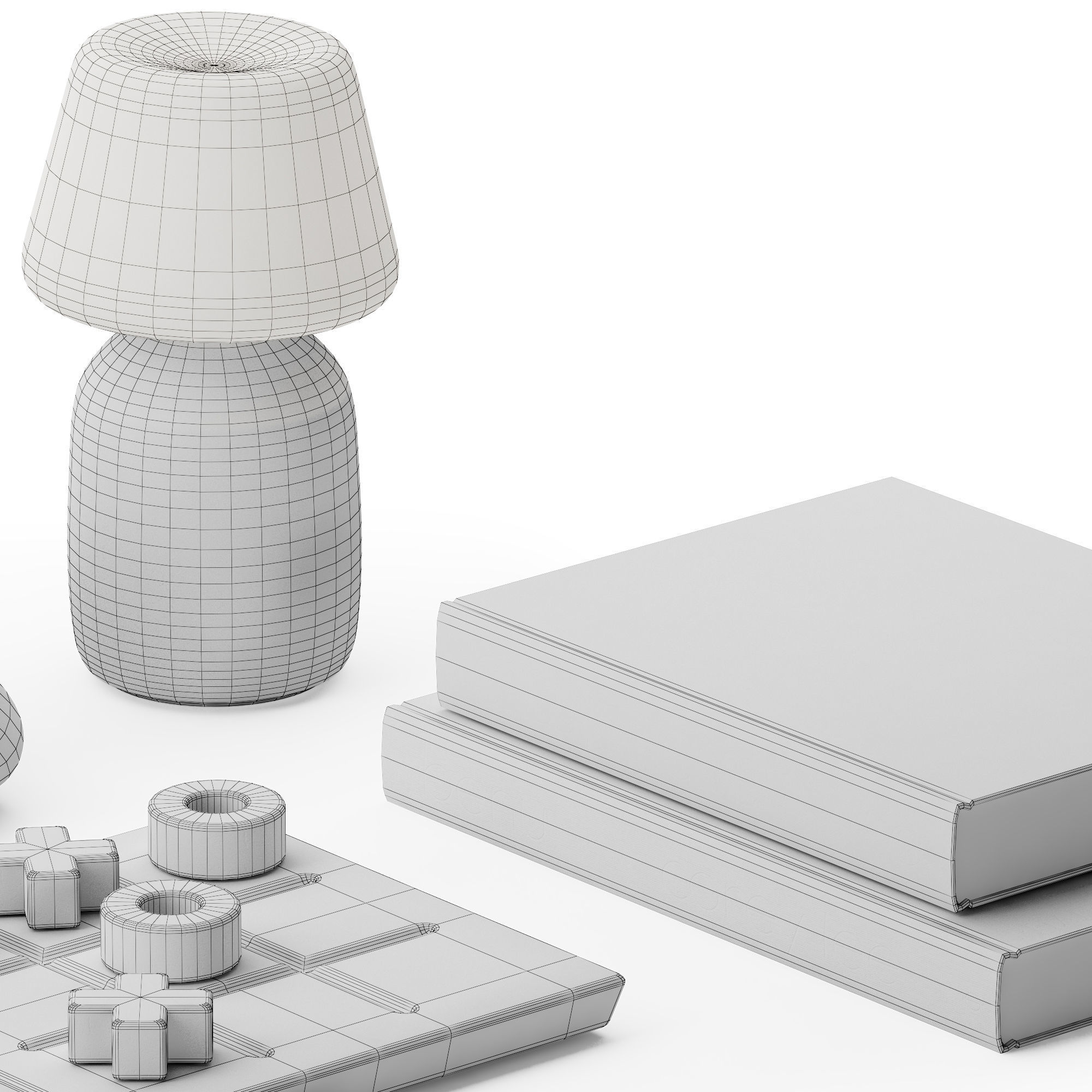 Coffee table decor 04 3D model_6