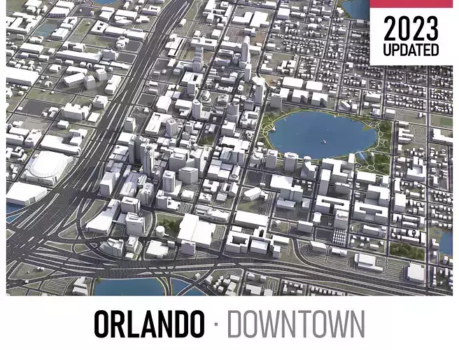 Orlando - 3D City Model