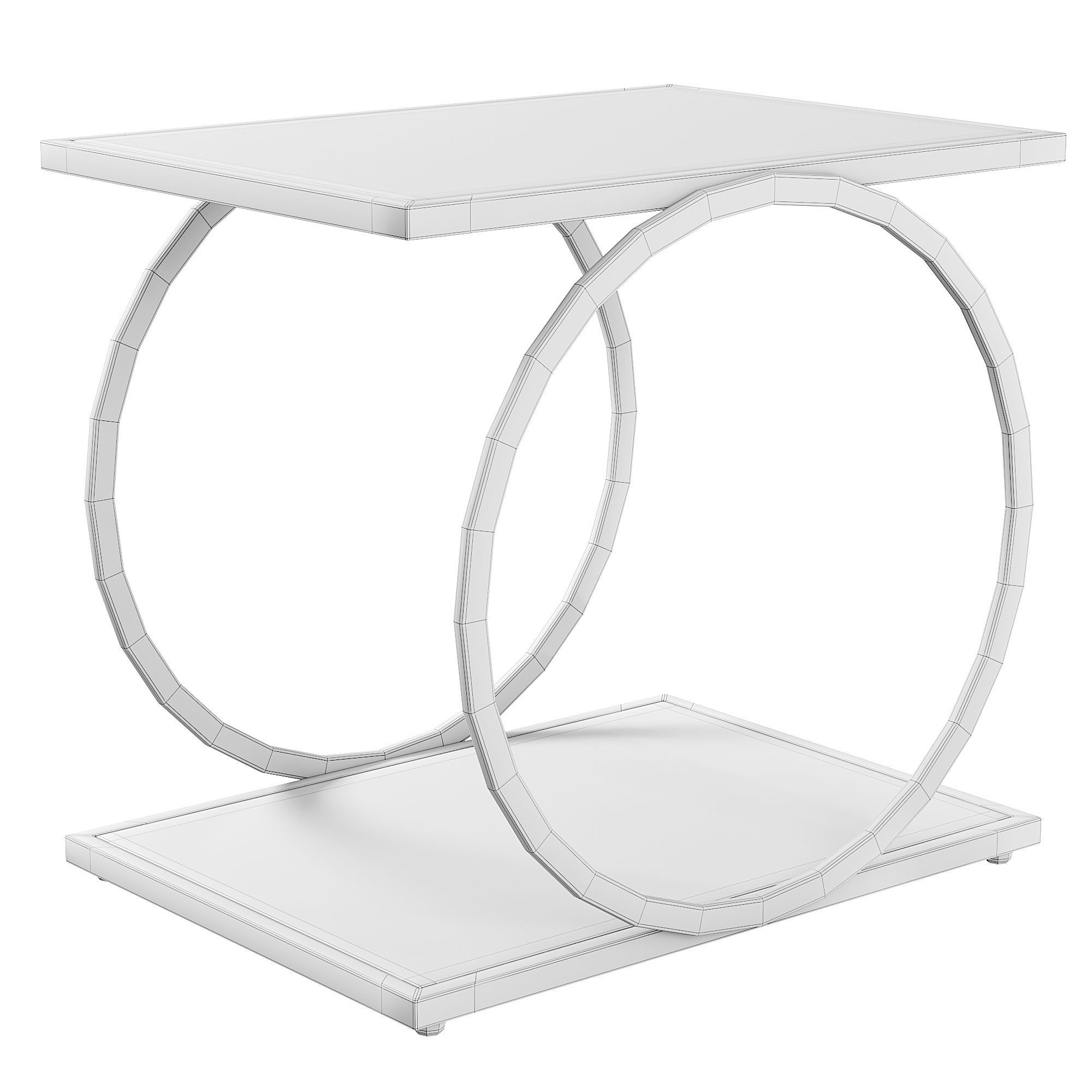 Side Table 3D model_2