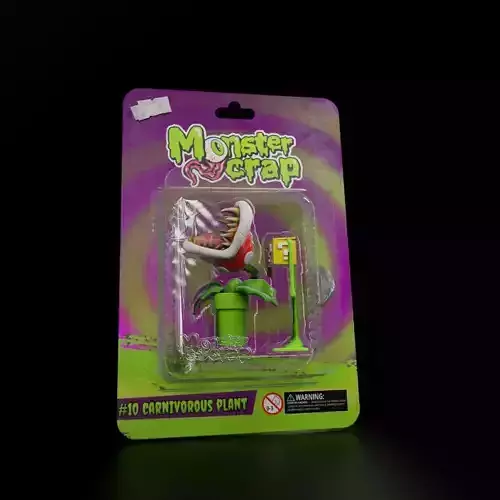 Carnivorous Plant - Mysterious box 3D print model